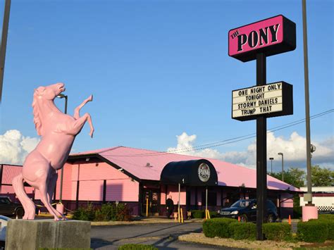 The pony indianapolis strip club reviews - Good for Groups 1. Brad’s Brass Flamingo 3.2 (31 reviews) Adult Entertainment $$ This is a placeholder Established in 1986 Happy hour specials “Beautiful women on day shift (before thug time begins at 8), drinks cheap, lap dances $10.” more Outdoor seating 2. Pony Club Indy 3.4 (5 reviews) Adult Entertainment Lafayette Square This is a placeholder 